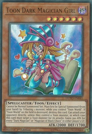 Toon Dark Magician Girl (DUPO-EN041) [Duel Power]