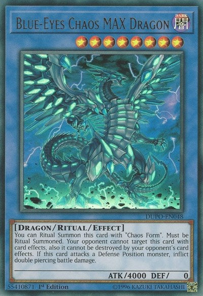 Blue-Eyes Chaos MAX Dragon (DUPO-EN048) [Duel Power]