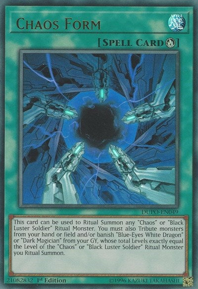 Chaos Form (DUPO-EN049) [Duel Power]