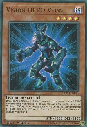 Vision HERO Vyon (DUPO-EN053) [Duel Power]