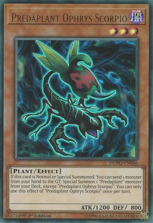Predaplant Ophrys Scorpio (DUPO-EN066) [Duel Power]