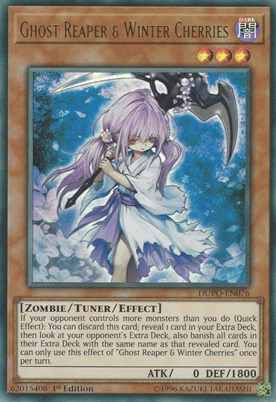 Ghost Reaper & Winter Cherries (DUPO-EN076) [Duel Power]