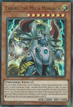 Zaborg the Mega Monarch (DUPO-EN079) [Duel Power]