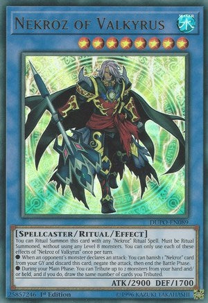 Nekroz of Valkyrus (DUPO-EN089) [Duel Power]