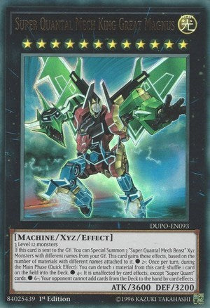 Super Quantal Mech King Great Magnus (DUPO-EN093) [Duel Power]