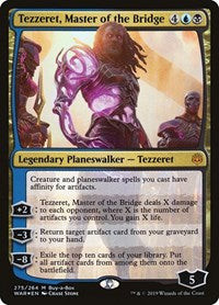 Tezzeret, Master of the Bridge (275) [Buy-A-Box Promos]