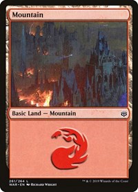 Mountain (261) (261) [War of the Spark]