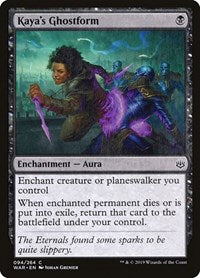 Kaya's Ghostform (94) [War of the Spark]
