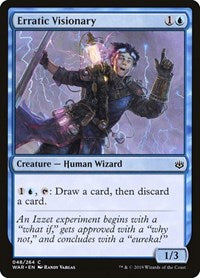 Erratic Visionary (48) [War of the Spark]