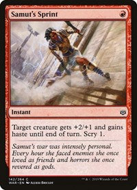 Samut's Sprint (142) [War of the Spark]