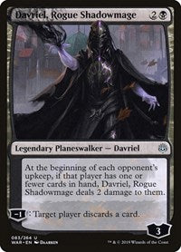 Davriel, Rogue Shadowmage (83) [War of the Spark]