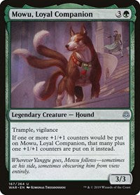 Mowu, Loyal Companion (167) [War of the Spark]
