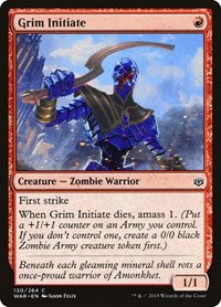 Grim Initiate (130) [War of the Spark]