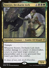 Storrev, Devkarin Lich (219) [War of the Spark]