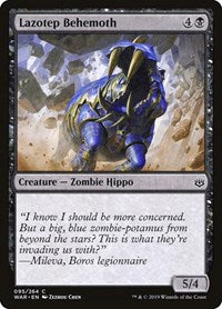 Lazotep Behemoth (95) [War of the Spark]