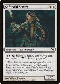 Safehold Sentry (22) [Shadowmoor]