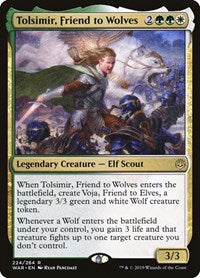 Tolsimir, Friend to Wolves (224) [War of the Spark]