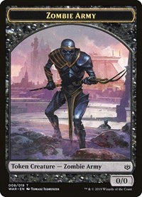 Zombie Army Token (008) (8) [War of the Spark]