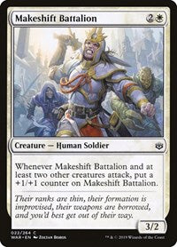 Makeshift Battalion (22) [War of the Spark]