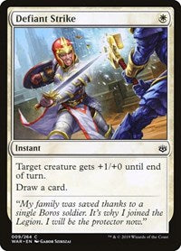 Defiant Strike (9) [War of the Spark]