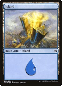 Island (255) (255) [War of the Spark]