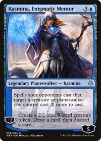 Kasmina, Enigmatic Mentor (56) [War of the Spark]