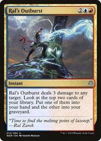 Ral's Outburst (212) [War of the Spark]