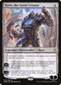 Karn, the Great Creator (1) [War of the Spark]