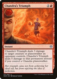 Chandra's Triumph (121) [War of the Spark]