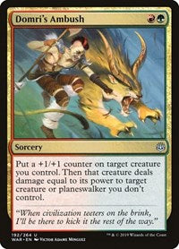 Domri's Ambush (192) [War of the Spark]