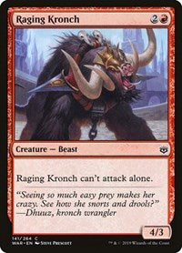 Raging Kronch (141) [War of the Spark]