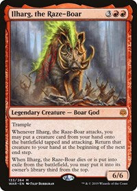 Ilharg, the Raze-Boar (133) [War of the Spark]