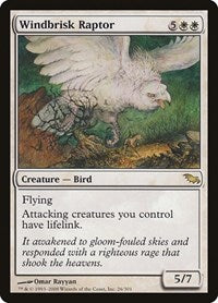 Windbrisk Raptor (26) [Shadowmoor]