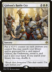 Gideon's Battle Cry (267) [War of the Spark]