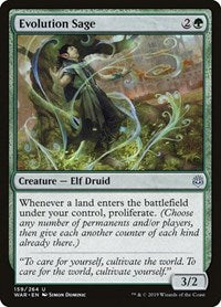 Evolution Sage (159) [War of the Spark]