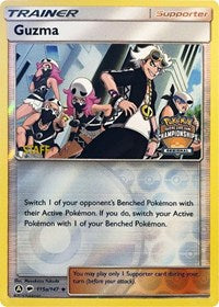 Guzma - 115a/147 (Regional Championships) [Staff] (115a/147) [League & Championship Cards]