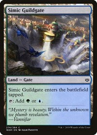 Simic Guildgate (274) [War of the Spark]