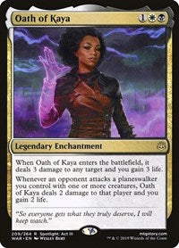 Oath of Kaya (209) [War of the Spark]