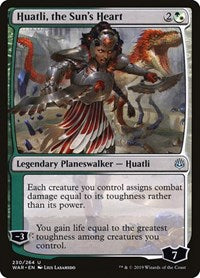 Huatli, the Sun's Heart (230) [War of the Spark]