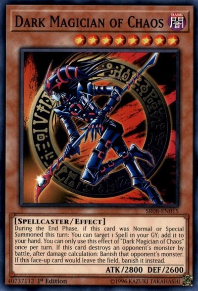 Dark Magician of Chaos (SR08-EN015) [Structure Deck: Order of the Spellcasters]