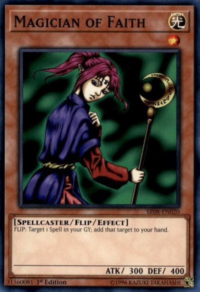 Magician of Faith (SR08-EN020) [Structure Deck: Order of the Spellcasters]