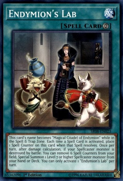 Endymion's Lab (SR08-EN023) [Structure Deck: Order of the Spellcasters]