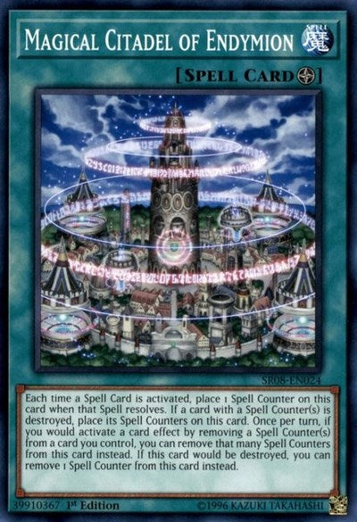 Magical Citadel of Endymion (SR08-EN024) [Structure Deck: Order of the Spellcasters]