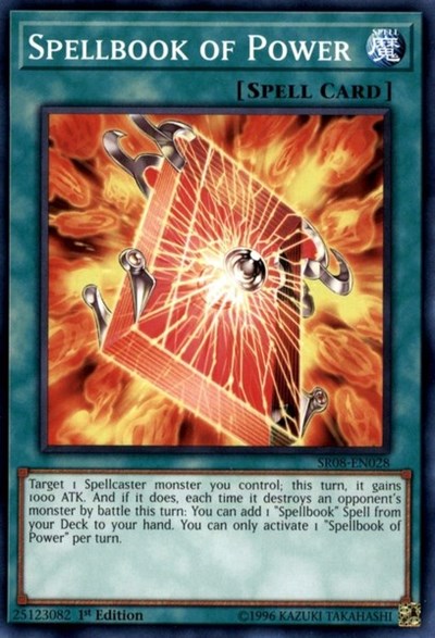 Spellbook of Power (SR08-EN028) [Structure Deck: Order of the Spellcasters]