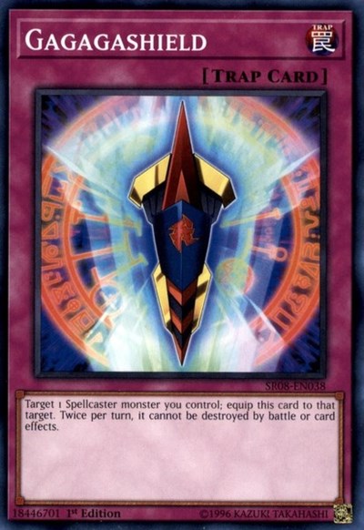 Gagagashield (SR08-EN038) [Structure Deck: Order of the Spellcasters]