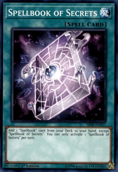 Spellbook of Secrets (SR08-EN027) [Structure Deck: Order of the Spellcasters]