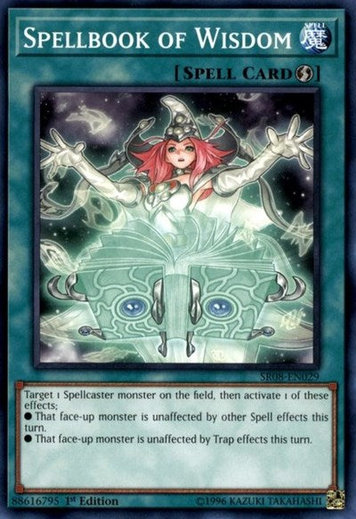 Spellbook of Wisdom (SR08-EN029) [Structure Deck: Order of the Spellcasters]