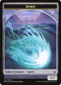 Spirit Token (1) [War of the Spark]