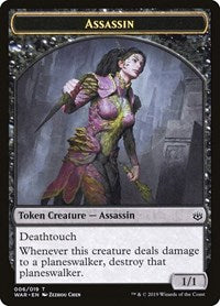 Assassin Token (6) [War of the Spark]