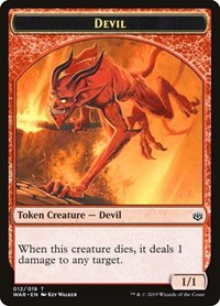 Devil Token (12) [War of the Spark]